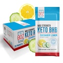Dr. Boz - Keto BHB Powder - Cucumber Lemon, 20 Packets - Ketones 음료 - 에너지 증가 및 크러빙 감소 - 최대 강도 다이어트 보충 - 미국 - 10.9oz (310g)