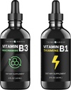 액체 비타민 B3 + 액체 비타민 B1-2oz 병 당 60 ml