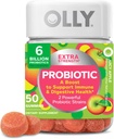OLLY 여분 힘 Probiotic Chewable 고무