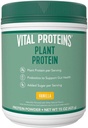 Vital Proteins Protein Powder – 20g Plant 기반 Protein with Chickpea – Gut Health의 1B CFU Probiotic, 추가 설탕 - 바닐라, 15 oz