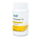 Klaire Labs SFI 건강 Eicosamax TG 물고기 기름 알약 EPA/DHA - 뇌 & 심장 기능을 지원하기 위하여 Omega-3 지방산 - 물고기 Burps 또는 aftertaste (120 Softgels)를 감소시키는 것을 돕는 자연적인 레몬 풍미