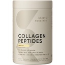 Sports Research Collagen Peptides - Hydrolyzed Type 1 & 3 Collagen Powder Protein Supplement for Healthy Skin, Nails, & Joints - 쉬운 Mixing Vital Nutrients & Proteins, 여성 및 남성을위한 콜라겐