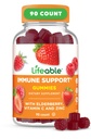 성인을 위한 Lifeable Immune 지원 Gummies | Elderberry 비타민 C와 아연 | 훌륭한 Tasting Elderberry Immune 지원 보충교재 Gummies | 성인, 남자, 여자를 위한 면제 Gummies | 90의 Gummies