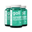 Goli 영양 보충교재, Pre+Post+Probiotics 거미 - 180 조사 - 세계 첫번째 3에서 1 글루텐 자유로운, Vegan, 비 GMO 및 젤라틴 자유로운.