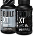 Jacked Factory Build-XT Daily Muscle Builder (60 카운트) Build-XT Max Elite Muscle Builder (120 카운트)