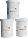 Royal Jelly Organic - 남성과 여성을위한 Unfiltered Raw Royal Jelly Energy Supplement - Retinol, 비타민 B, Biotin, Niacin, - 3x2.2 Lbs, 플라스틱 항아리를 가진 면역 지원 보충교재