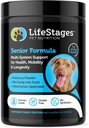3 단계 : Hip & Joint Support, Cognitive Health, & Healthy Skin & Coat - Natural Ingredients - Fish Oil, Flax Seed, Turmeric & Probiotics, Vet 승인
