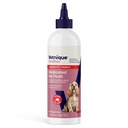 Vetnique Oticbliss Medicated 개 귀 감염 처리, Chlorhexidine & Ketoconazole (12oz 홍조)를 가진 고양이 & 개 귀 청소 해결책을 위한 항균 귀 세탁기술자