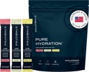 CYMBIOTIKA Pure Hydration Electrolytes Powder Drink Mix with Vitamin C & Magnesium, Keto Friendly Electrolyte Hydration Packets, 다양성 팩, 레몬, Lychee & Watermelon, 7 각, 21의 끈 패킷