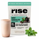 Rise Grass-Fed Whey Protein Powder - 민트 초콜릿 | 25g Protein No Artificial flavor, Colors, 또는 보존제 - 설탕 무료, 글루텐 프리, 콩 무료 (2.4 파운드)