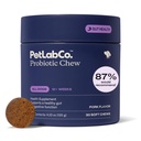 PetLab Co. Dogs, Support Gut Health, Occasional Diarrhea, 소화 건강 및 계절 알레르기 - 돼지 맛 - 30 Soft Chews - 포장 May Vary