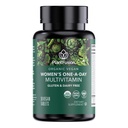 PlantFusion Organic Multivitamin for Women - 매일 식품 혼합 여성 멀티 비타민 - Vegan, Non-GMO, Gluten Free & Dairy Free - 30 정제 (1 개월 공급)