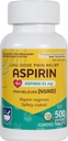 Rite Aid Aspirin Enteric Tablets - 81 mg Aspirin - 500 카운트 - 두통 구호를위한 낮은 복용량 - 안전 코팅 - Aspirin Regimen - 편두통 약 - 통증 완화