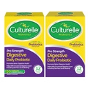 Culturelle Pro Strength Daily Probiotic, Digestive Capsules, Naturally Sourced Probiotic Strain Proven은 소화 및 면역 건강, 글루텐 & Soy Free, 4 개월 공급, 60 카운트 (팩 2)를 지원합니다.