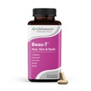 LifeSeasons Pausitivi-T with Beau-T & Ageless Skincare - Menopause 지원 보충교재 - 뜨거운 섬광을 위한 기복, 호르몬 Imbalance & 밤 땀 - Sage, Chasteberry, Soy Isoflavones & 검정 Cohosh