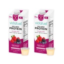 Vidafuel 웰니스 단백질 음료, 2oz 탄 당 16g 단백질, 32 fl oz 판지, 2 팩, 베리, 교원질 및 Whey 음료, 인공 감미료 없음