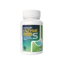 NANOWELL Enzyme Premium S - 소화 건강 멀티 효소 보충 10 효소, Bromelain 및 Papain 포함 - 60 캡슐, 60 일 공급
