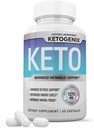 Ketogenix Keto 알약 1275MG 새로운 & 개량한 공식은 Apple Cider Vinegar 여분 처녀 올리브 기름 분말 녹차 잎 60의 캡슐을 포함합니다