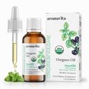 ImunON 유기 그리스 Oregano 오일 드롭 - 추가 강도 86-90% Carvacrol - 강력한 면역 및 소화 지원 - 200 서빙 - 100 % 순수, Vegan, 비 GMO, 글루텐 - 무료 - 1 fl oz (30 mL)