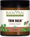 Banyan Botanicals Trim Balm - 인증 된 유기, 4 온스 - Chitrak 및 Guggulu 증가 대사