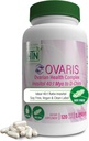 건강 스루 영양 OVARIS | 오바리 건강단지 | Inositol 40:1 Myo to D-Chiro | Hormonal & Ovary Function Support | 여성용 비타민 B8 보충 | 공인 비 GMO | 120 팩