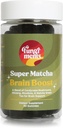 Fungiments Super Matcha - Cordyceps 버섯, 녹차 분말, 인삼, Rhodiola - 매일 에너지 및 지구력 (30 버섯 구미)