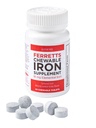 Ferretts Chewable Iron Supplement 18mg (Carbonyl Iron) - 60 일 레몬 - 레몬 향이 함유 된 철 킬레이트의 공급 - Gentle & Non-Constipating Iron Supplement Chewables (60ct.)
