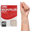 Veru Wellness Iron Plus Daily Patch - 철 결핍 지원 - 혈액 수준 및 에너지 (60 일)