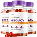 (3 팩) 급속한 Ripped Keto ACV Gummies 진보된 공식 1050MG의 급속한 Keto Apple Cider Vinegar Gummie, RapidRippedKeto 및 ACV Gummys 지원, 3 달 동안 180의 Gummies