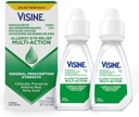 Visine 알레르기 눈 기복 다 활동 항히스타민 & 적색은 Pheniramine Maleate & Naphazoline HCl를 가진 눈 강하, 빨강, Itchy, 알레르기 눈, 0.5 fl. oz, 2 팩을 가진 눈 강하 치료합니다