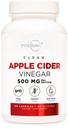 유형 Zero Apple Cider Vinegar 캡슐 (180 조사) 500mg 서빙 당 - Non-GMO, 글루텐 자유로운 보충교재
