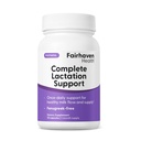 Fairhaven Health Complete Lactation Support | Lactation Supplement to increase Breastmilk Production | 향상된 Breastfeeding Comfort* | Vegan Breastfeeding Supplements | 글루텐 무료 | 30 캡슐