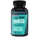 오메가, 조류 오메가 3, DHA 보충, 4 월 공급, 지속적으로 캡슐 당 DHA의 가장 높은 수준 (440 mg), W / DPA