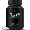 고도 Assist - 고도 진취 방지 - 산악 스포츠 (스키, 스노우 보드, 등반) - 비 GMO, Vegan, Keto - 가속을위한 공식, 고도 진취 보충 - HumanX