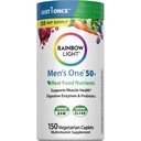 남자를 위한 무지개 빛 Multivitamin 50+, 비타민 C, D & 아연, Probiotics, 남자의 하나 50+ Multivitamin는 높은 Potency 면역성이 있는 지원, 비 GMO, 채식주의자, 150의 정제를 제공합니다