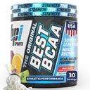 BPI 스포츠 최고의 BCAA 분말 - 근육 회복 지원 - 분기된 사슬 아미노산 | 단백질과 근육의 빌딩 블록 - 포스트 운동 회복 - 히드라 - 과일 펀치, 30 서빙