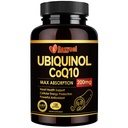 비타민 E & Omega 3, 높은 흡수 Coenzyme Q10 지원 심장 건강 & 에너지 생산 강력한 산화 방지제, 120 조사를 가진 Ubiquinol CoQ10-200mg-Softgels