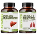 Lung Health & Immune Support Supplement - Lung Cleanse and Detox with Immunity Vitamins For Better Lungs, Immune Defense, Clear Lungs & amp; Quercetin & Cordyceps를 포함한 깊은 호흡. 2 달 공급