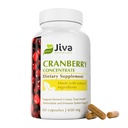 Jiva Botanicals 집중된 크랜베리 보충교재 - 여자를 위한 650 mg 크랜베리 분말 추출물 알약 - 정상적인 Urinary Tract 건강 - 60의 캡슐 (1의 포장)를 위한 높은 힘