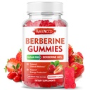 Ceylon Cinnamon 1500mg를 가진 Berberine Gummies Immune 지원을 위한 높은 힘 Berberine HCL 보충교재, 설탕 자유로운, Vegan, 딸기 풍미, 60 조사