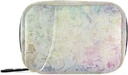 Pill Box 7 Day Vintage Flower Pill Case Bag Travel Pill 주최자 가방 지퍼 휴대용 주간 케이스 컴팩트 크기 비타민 보충 홀더