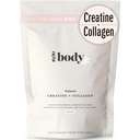 새로운 - 여성을위한 Creatine + Collagen - Lean 근육 성장 및 개발, Booty Gain, Energy & Recovery - 5g Creatine Monohydrate Plus 5000mg Collagen Peptides Combo - Unflavored, 30 서빙
