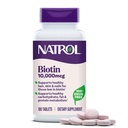 Natrol 아름다움 Biotin 아름다움을 위한 10,000mcg 비타민, 100개의 정제, 100개의 일 공급