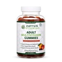 남성, 여성을위한 Halal 성인 Multivitamin Gummies, Biotin, Vegan, Natural Fruit flavors, Non-GMO와 매일 영양 지원 - Halal Vitamins