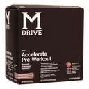 Mdrive 가속 사전 운동 분말, 단일 서빙 패킷, 혼합 Berry, 30 카운트 (Stimulant, 혼합 Berry)