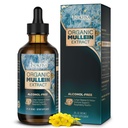 Lungs를 위한 Mullein 하락, 건강한 호흡을 위한 지원 Lung Cleanse/Detox & 호흡 기능 - Lungs-2 fl.oz를 위한 Mullein 잎 추출물