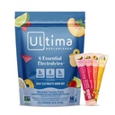 Ultima Replenisher Daily Electrolyte Powder Drink Mix – Sugar Free – Mocktini Variety, 16 Stickpacks – 6 Key Electrolytes 및 Trace Minerals – Keto Friendly, Non-GMO를 사용한 하이드로션 패킷