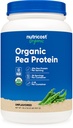 Nutricost Organic Pea Protein Isolate Powder (2LBS) - 식물, 채식 친화적 인, 글루텐 무료, Non-GMO에서 Unflavored, Certified USDA Organic, 단백질