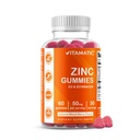 Vitamatic 아연 50mg Gummies - 60 Vegan Gummies 글루텐 무료 - 성인, 남성 및 여성을위한 건강한 면역 지원
