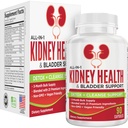 Kidney & Bladder (3-Month) 건강 지원 보충교재 | 21의 활동적인 성분을 가진 모든 in-1 Urinary Tract 보충교재 | Kidney Cleanse Detox 지원 Nutrients | 90일 대량 공급 | 90의 캡슐
